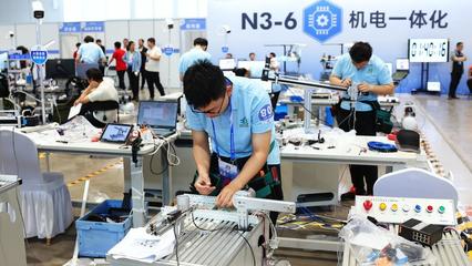 毫厘之間展技藝，智能工廠進賽場——106個賽項亮相第二屆山東省職業技能大賽網絡技術服務